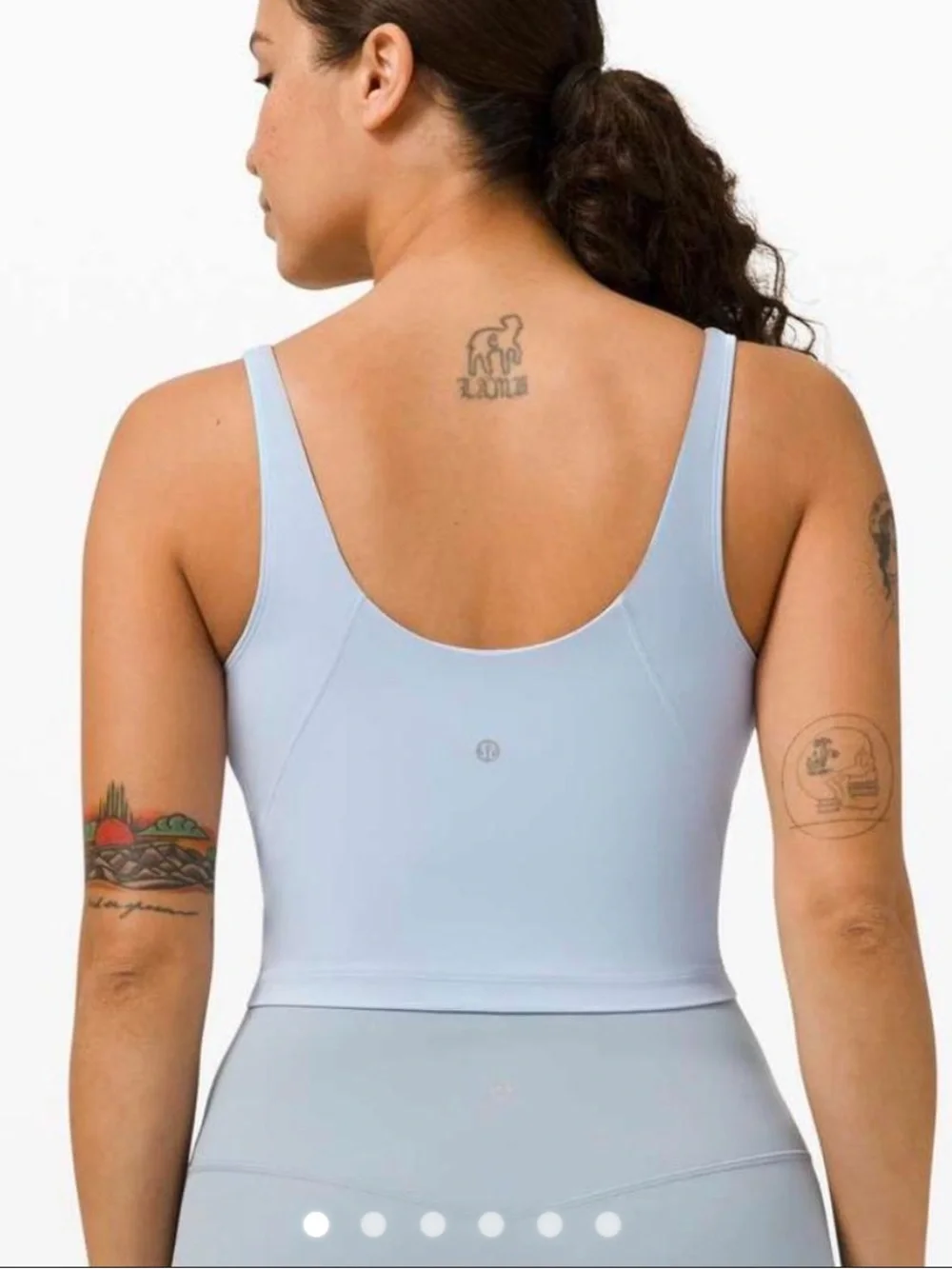 Lululemon Light Blue Align Tank Top